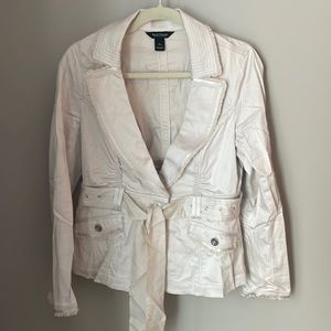 WHBM belted jacket
